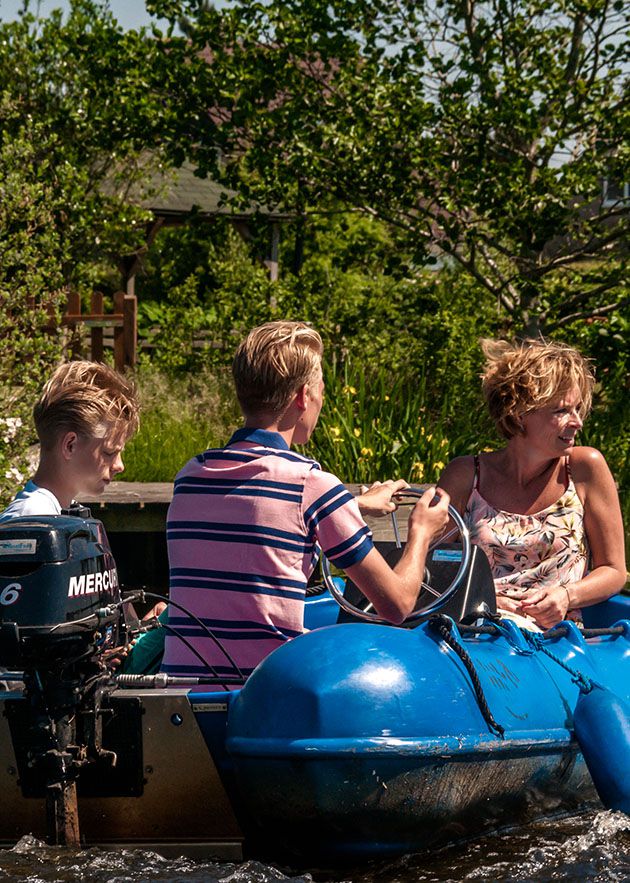 Genieten op het water